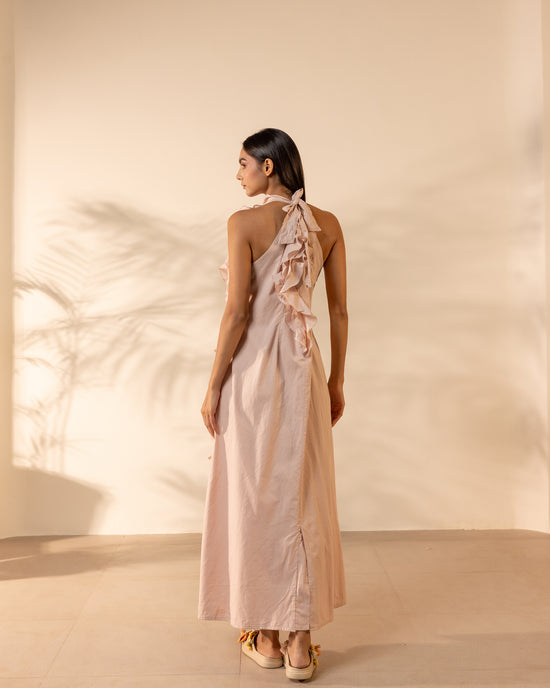 Sunny Side Dress - Flamingo Pink