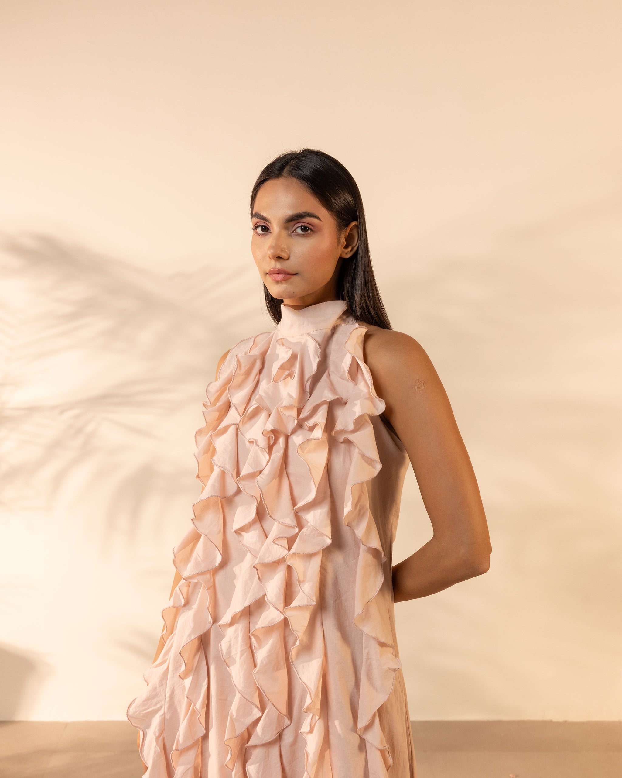 Sunny Side Dress - Flamingo Pink