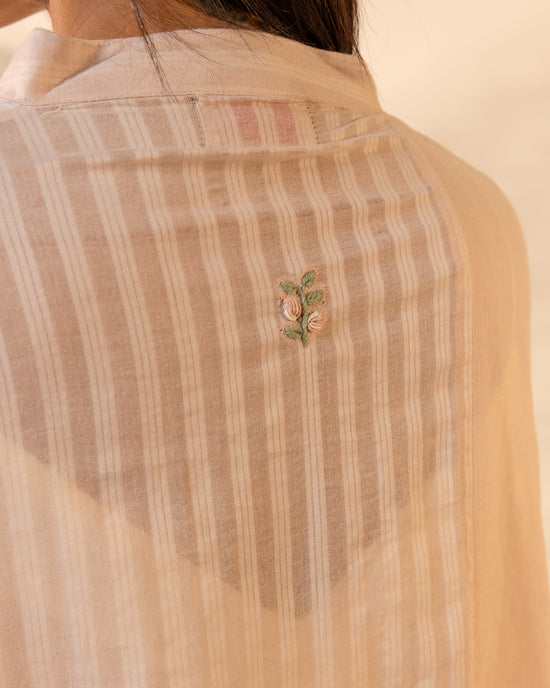 Blush Wind Dress - Pink + Beige