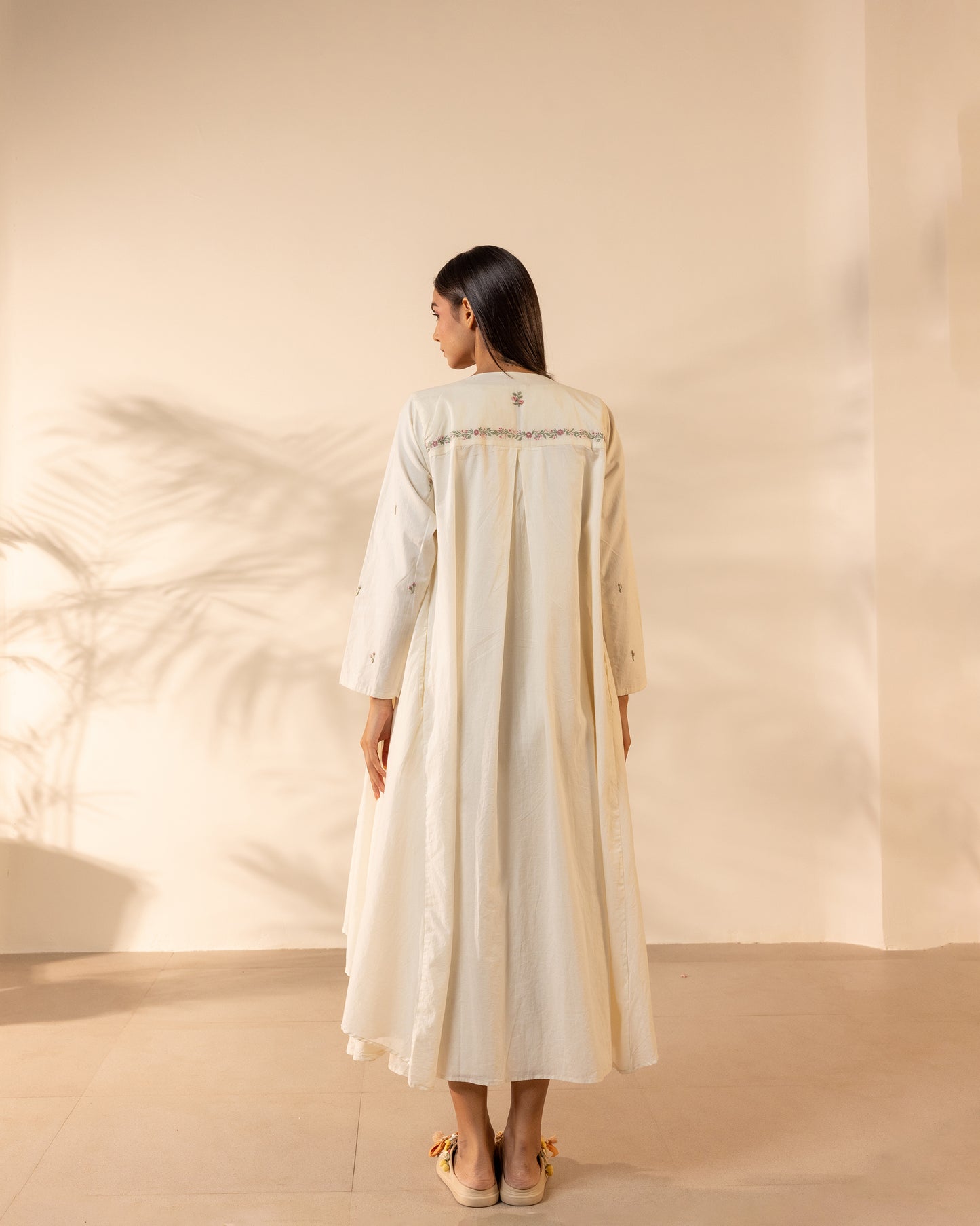 Saffron Sky Shrug - Beige