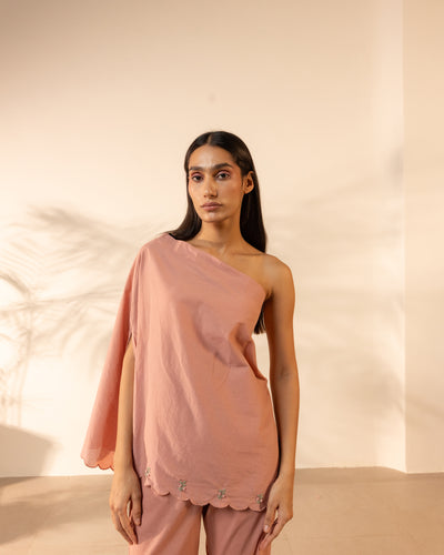 Coral Kiss Top - Onion Pink