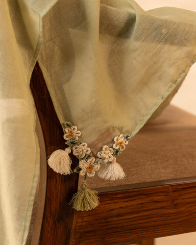 Mint Bloom Scarf