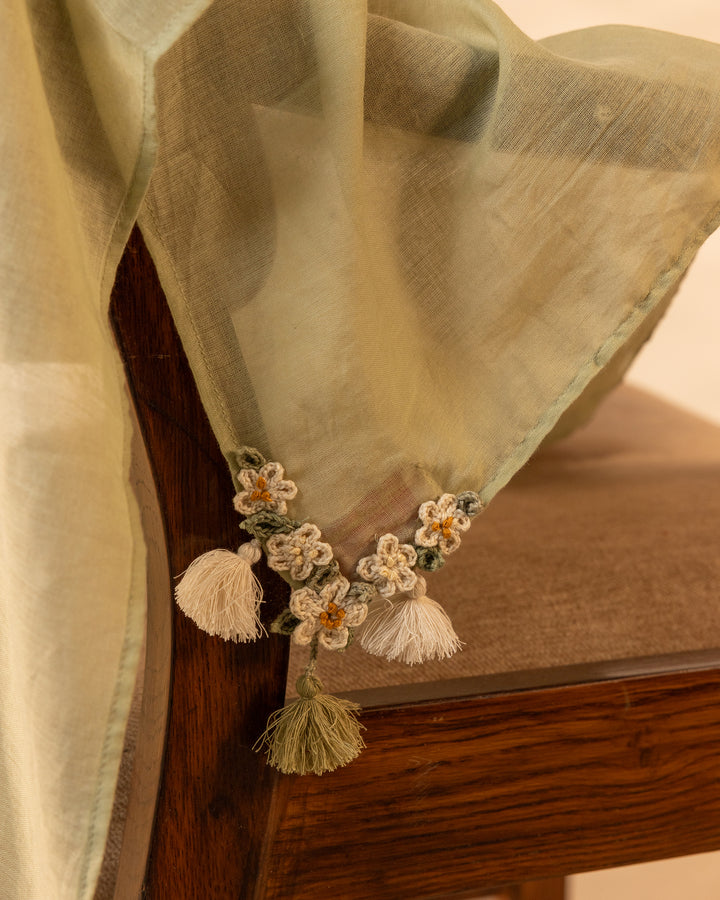 Mint Bloom Scarf