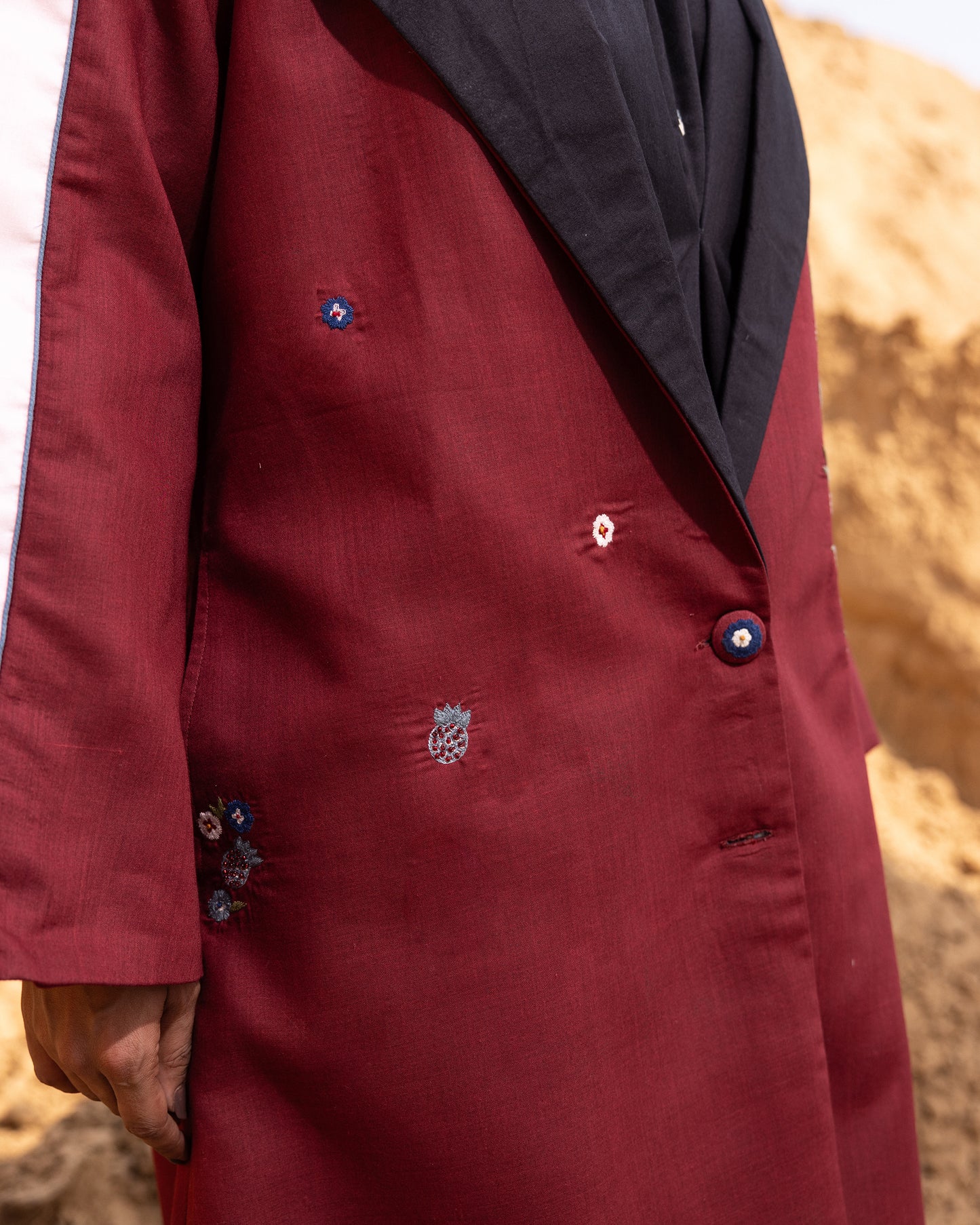 Syntra Jacket - Maroon