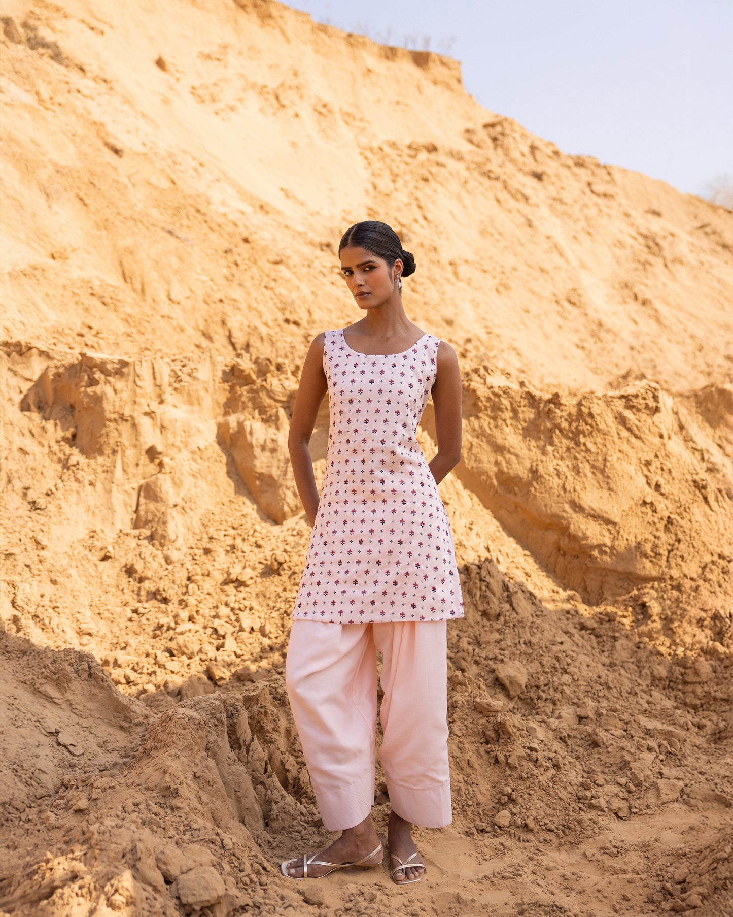 Verse Co-Ord Set - Desert Sand