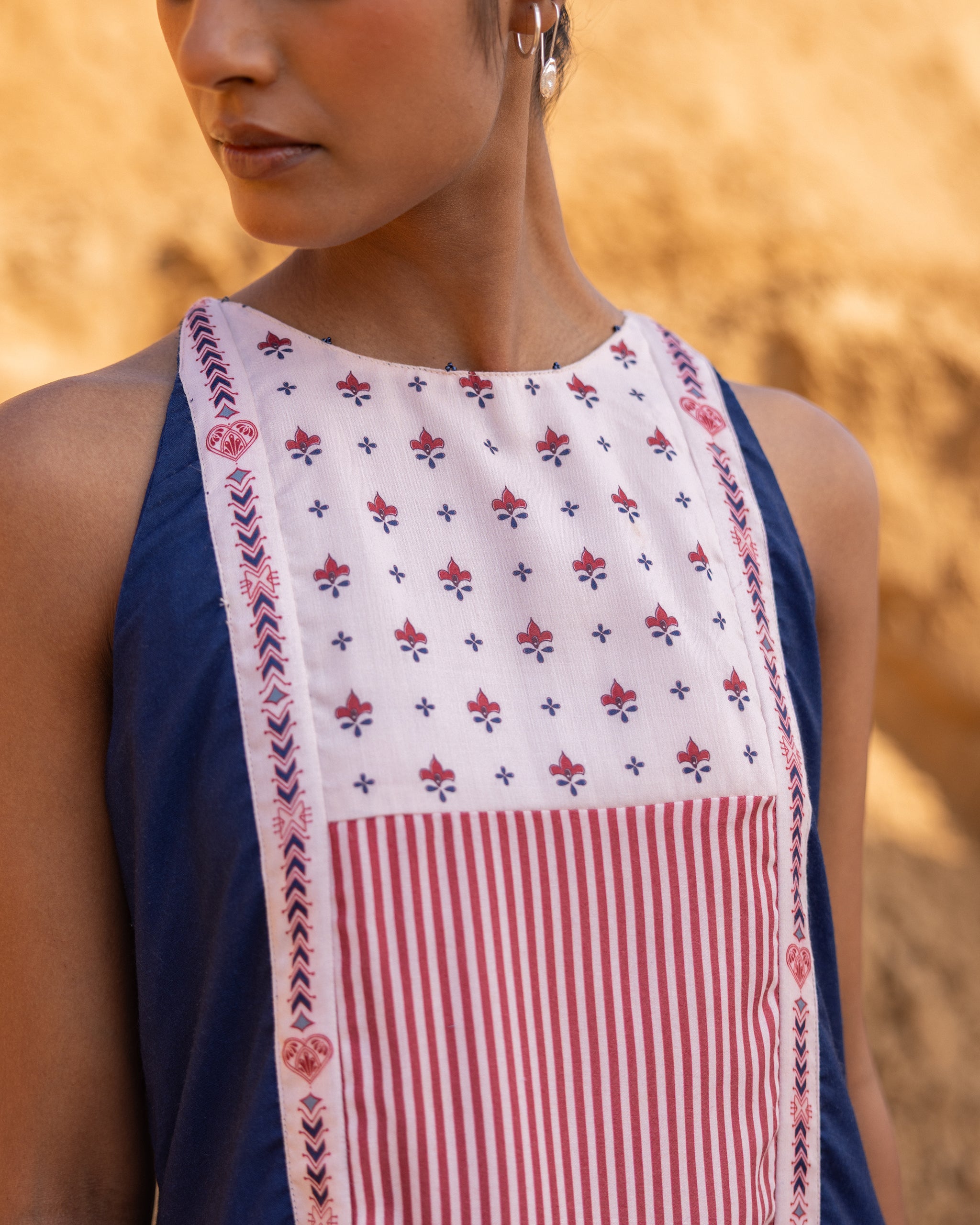 Echo Dress - Indigo Blue