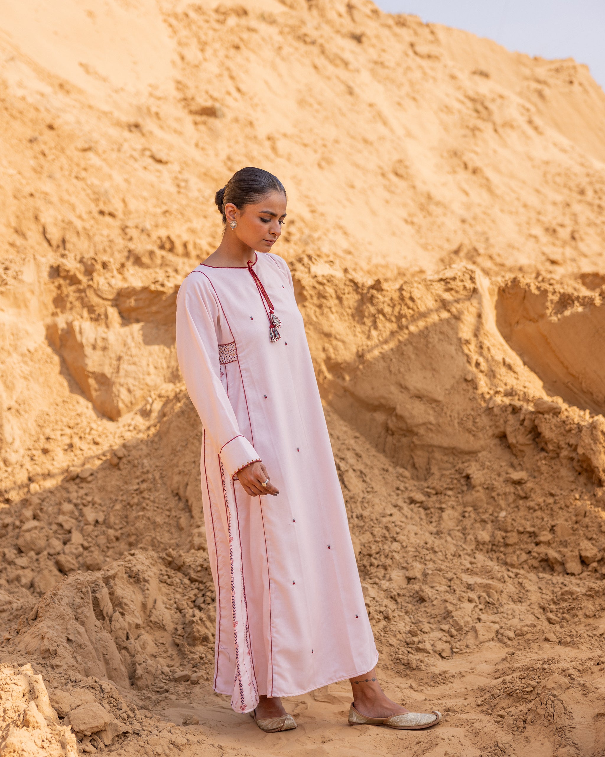 Oraan Dress - Desert Sand