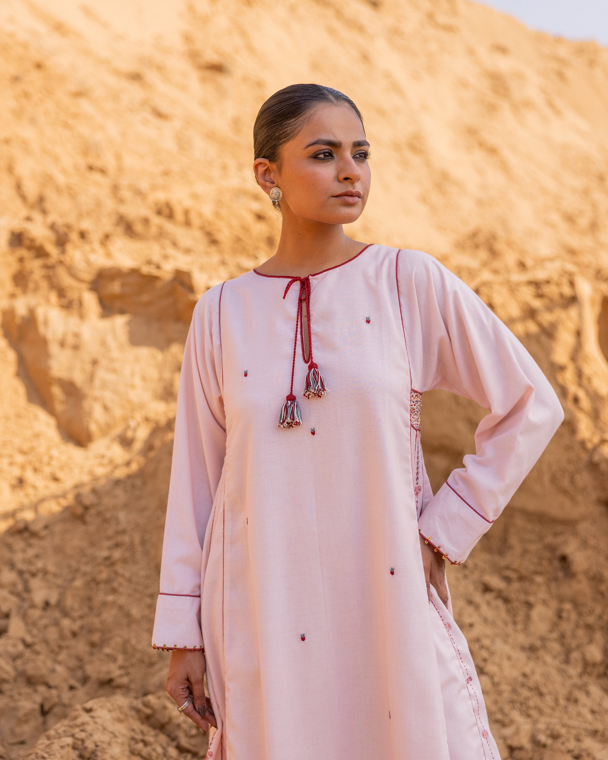 Oraan Dress - Desert Sand