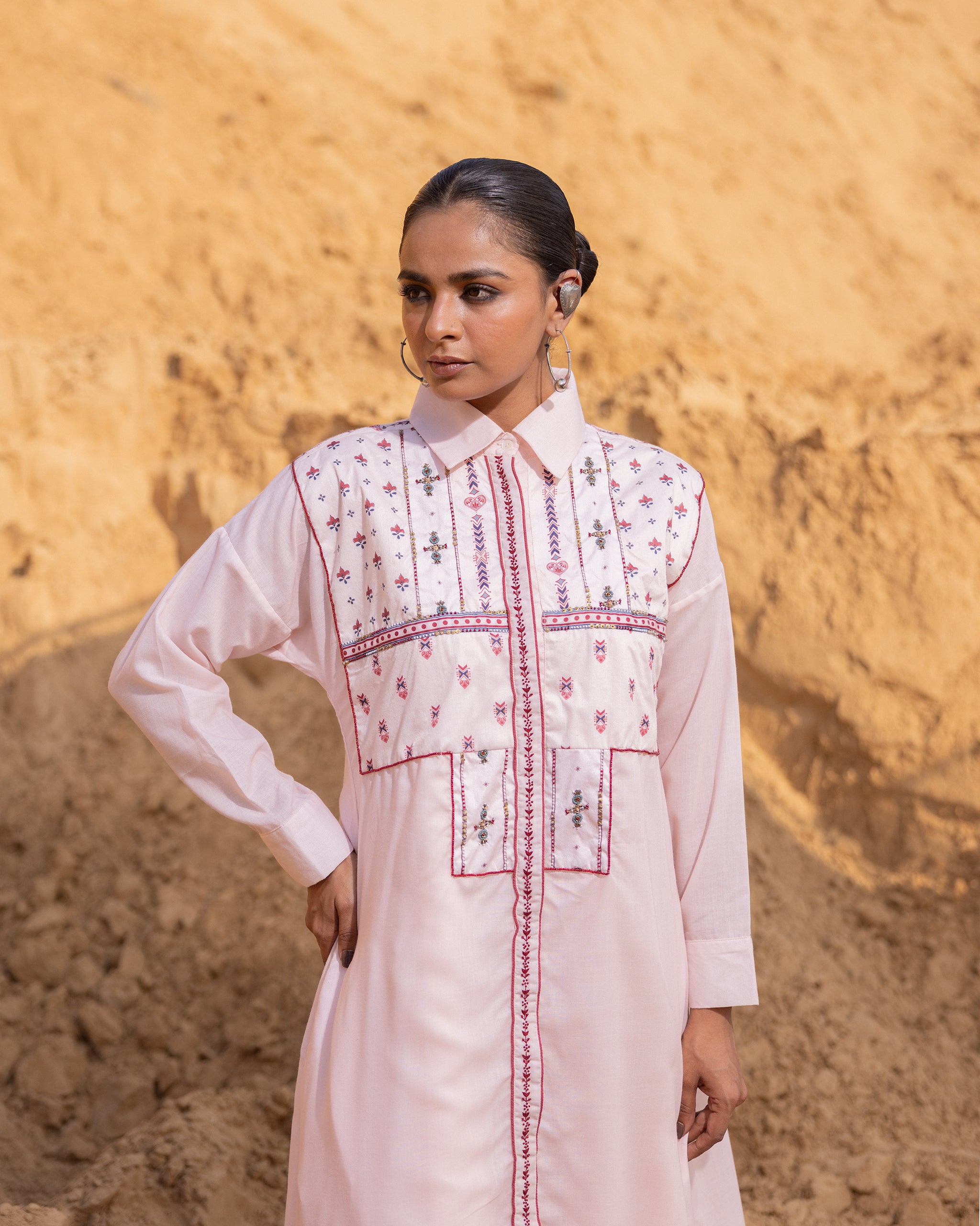 Grida Dress - Desert Sand