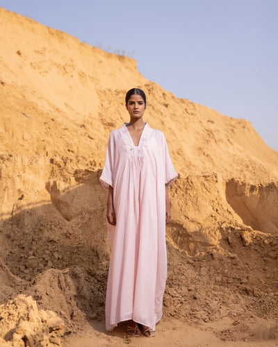 Linear Kaftan - Desert Sand