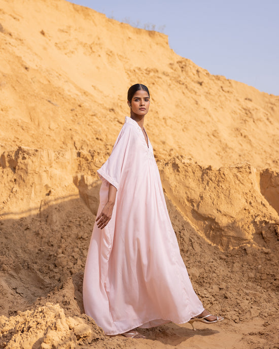 Linear Kaftan - Desert Sand