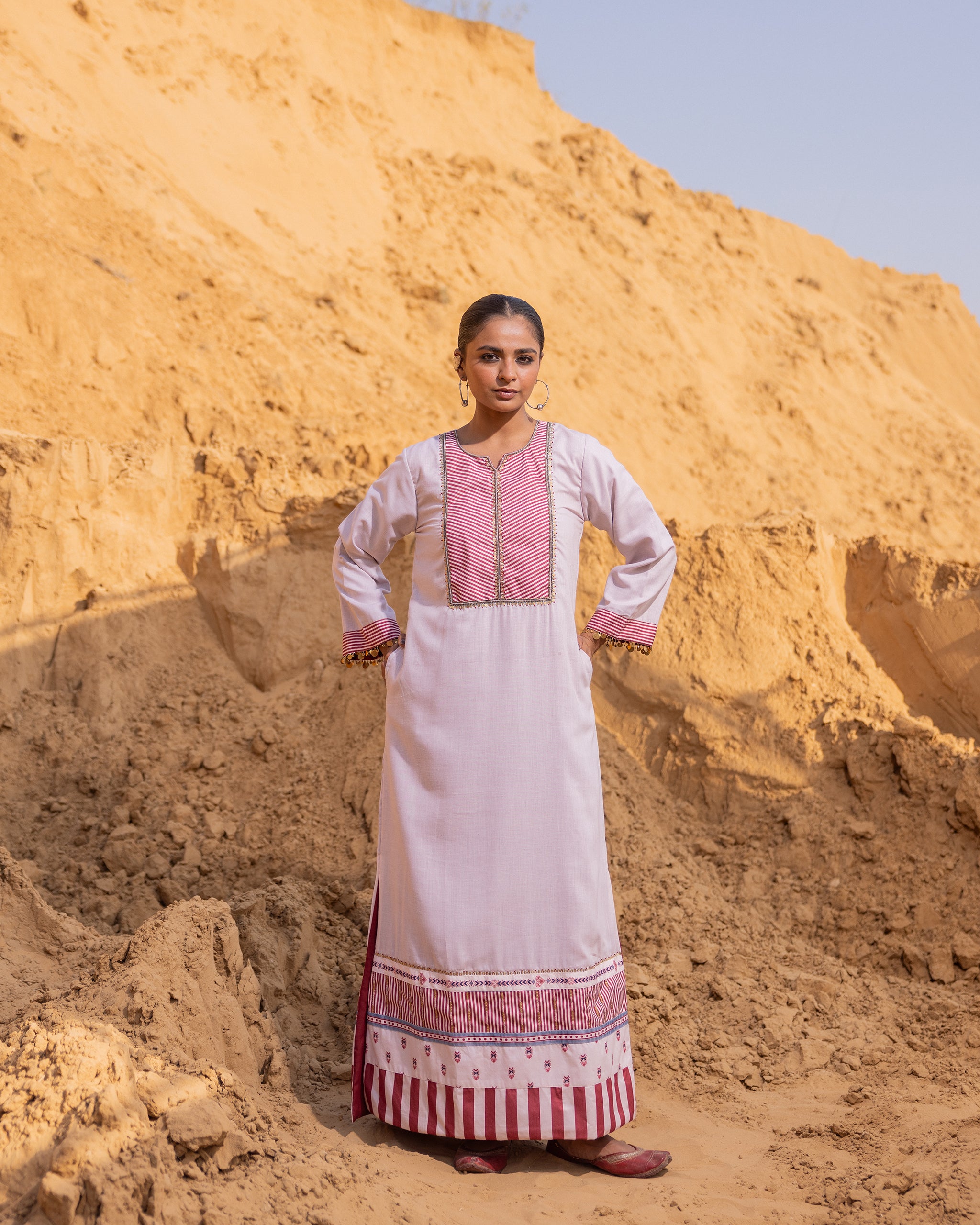 Hue Dress - Desert Sand