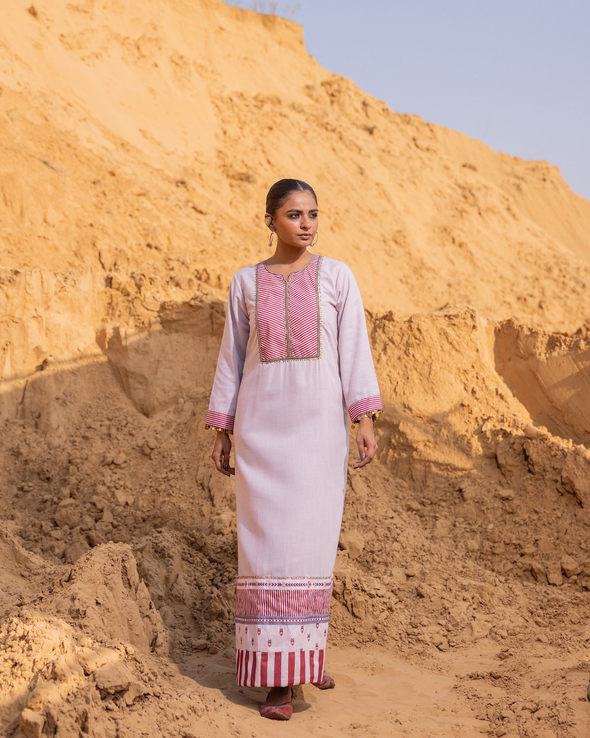 Hue Dress - Desert Sand
