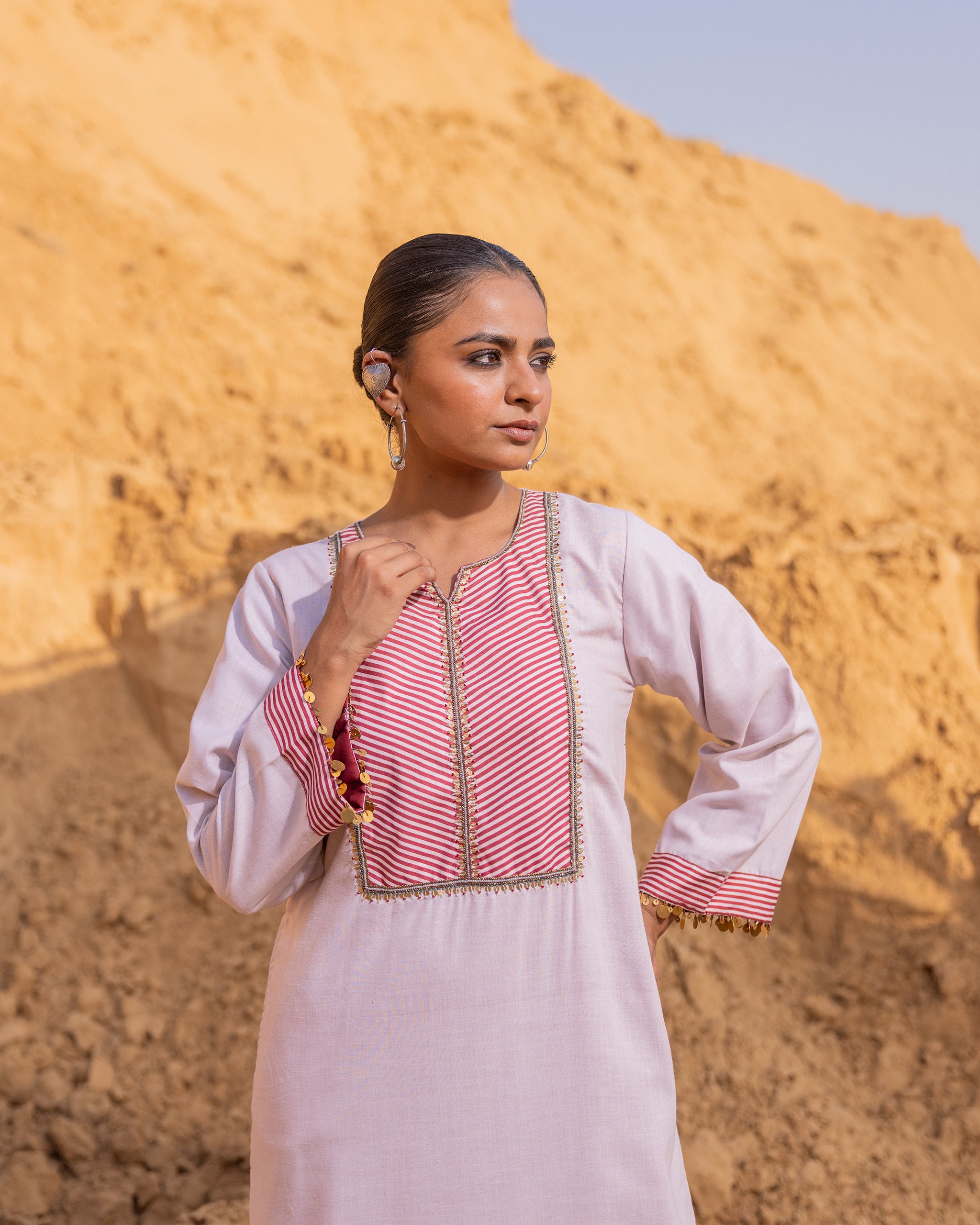 Hue Dress - Desert Sand