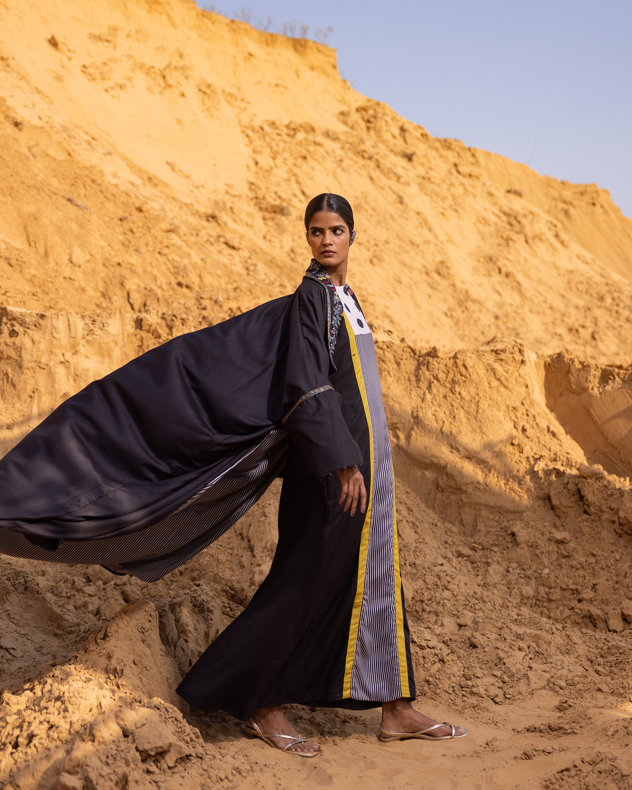 Echo Dress & Jacket Set - Black