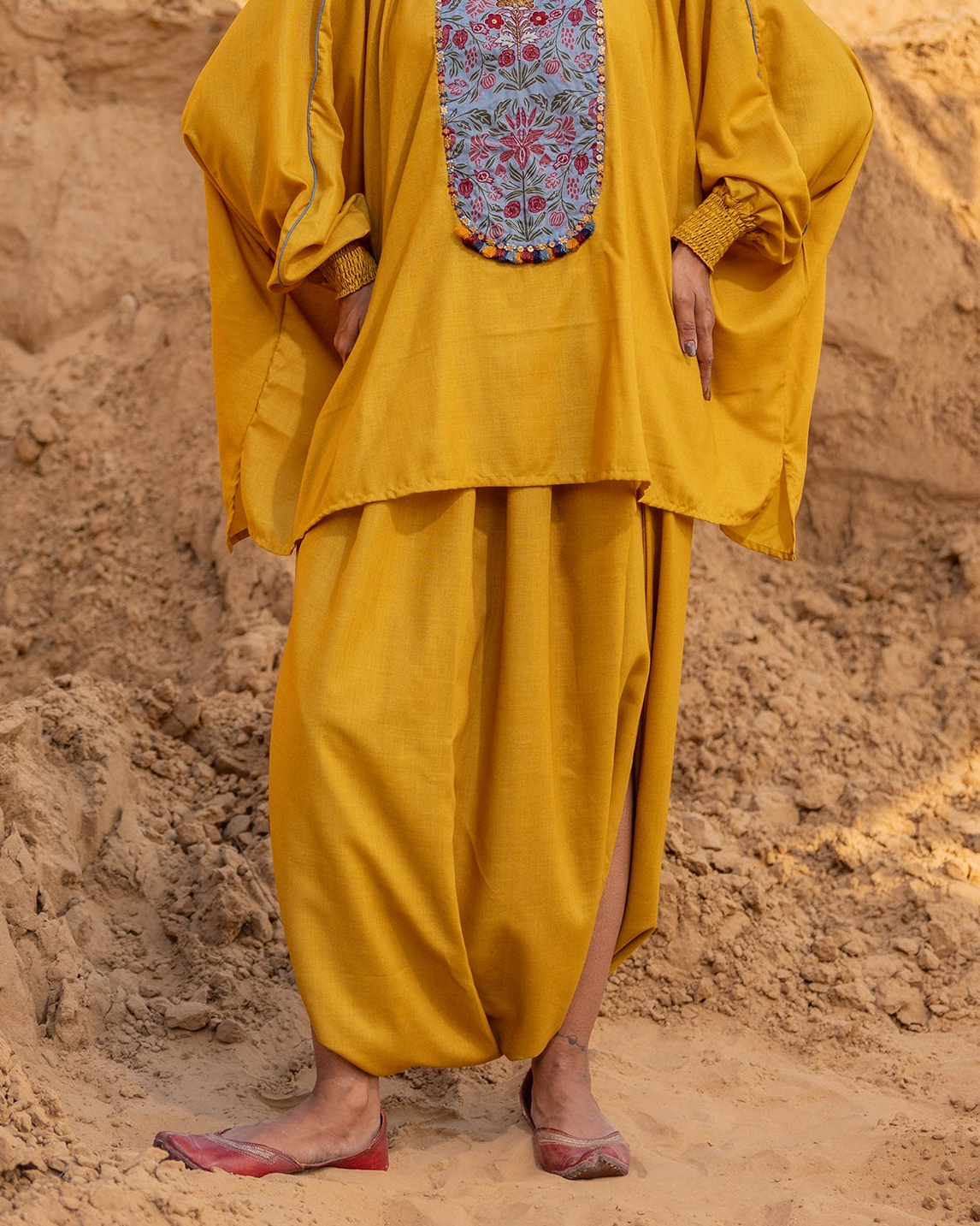 Mosaic Pants - Mustard