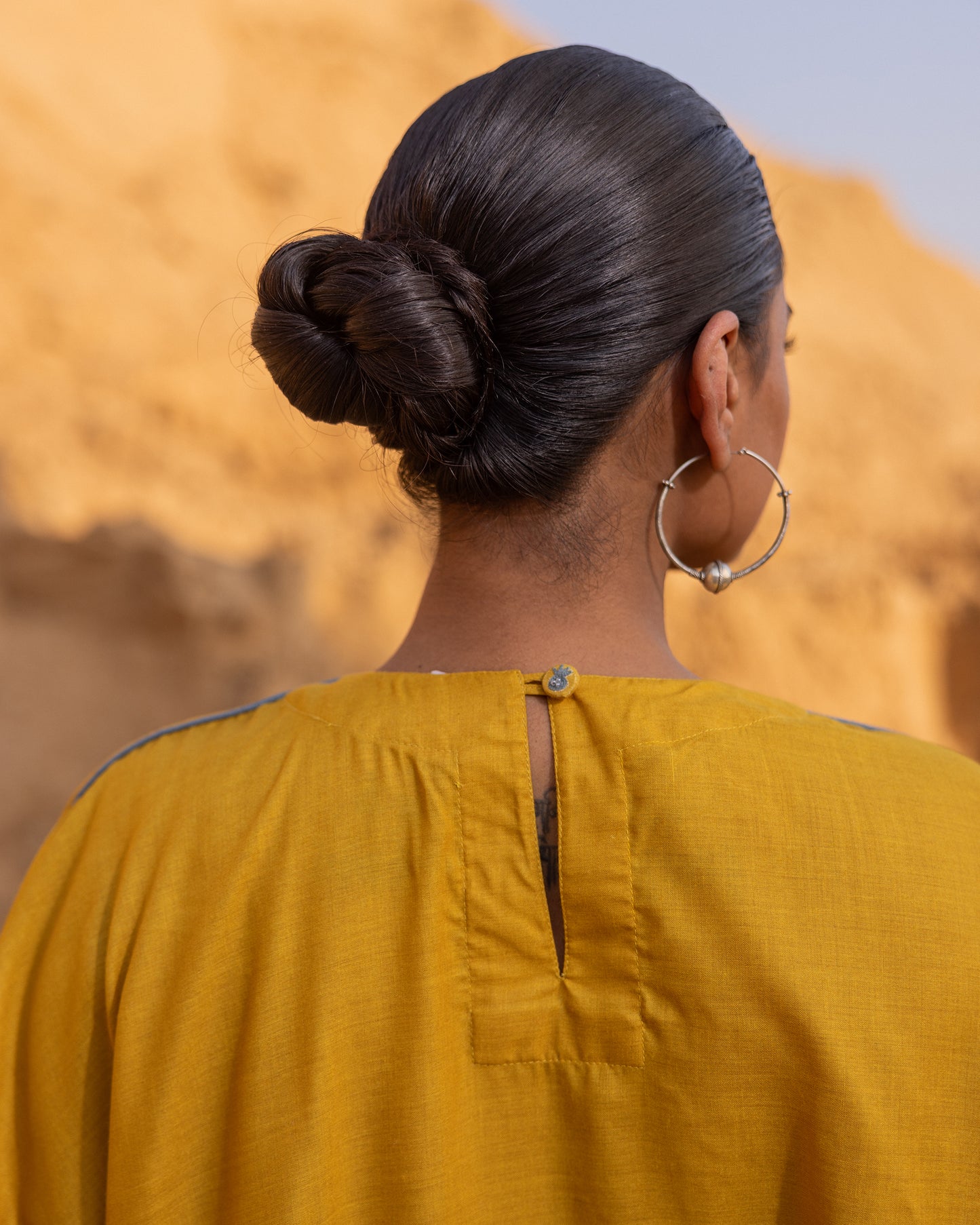 Mosaic Top - Mustard