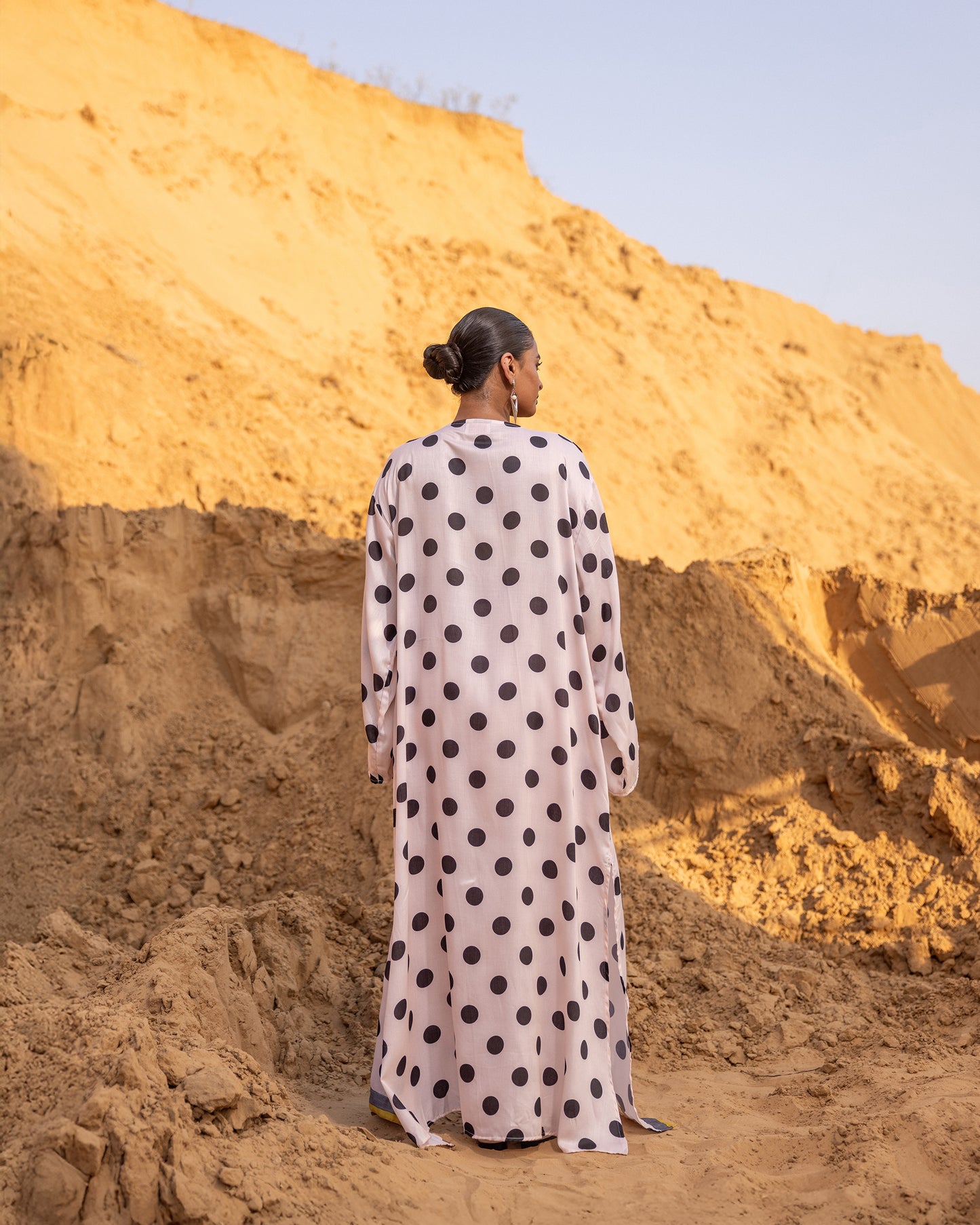 Saga Co-Ord Set - Desert Sand & Mustard