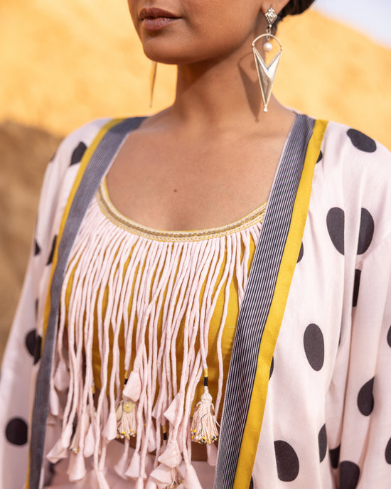 Saga Co-Ord Set - Desert Sand & Mustard