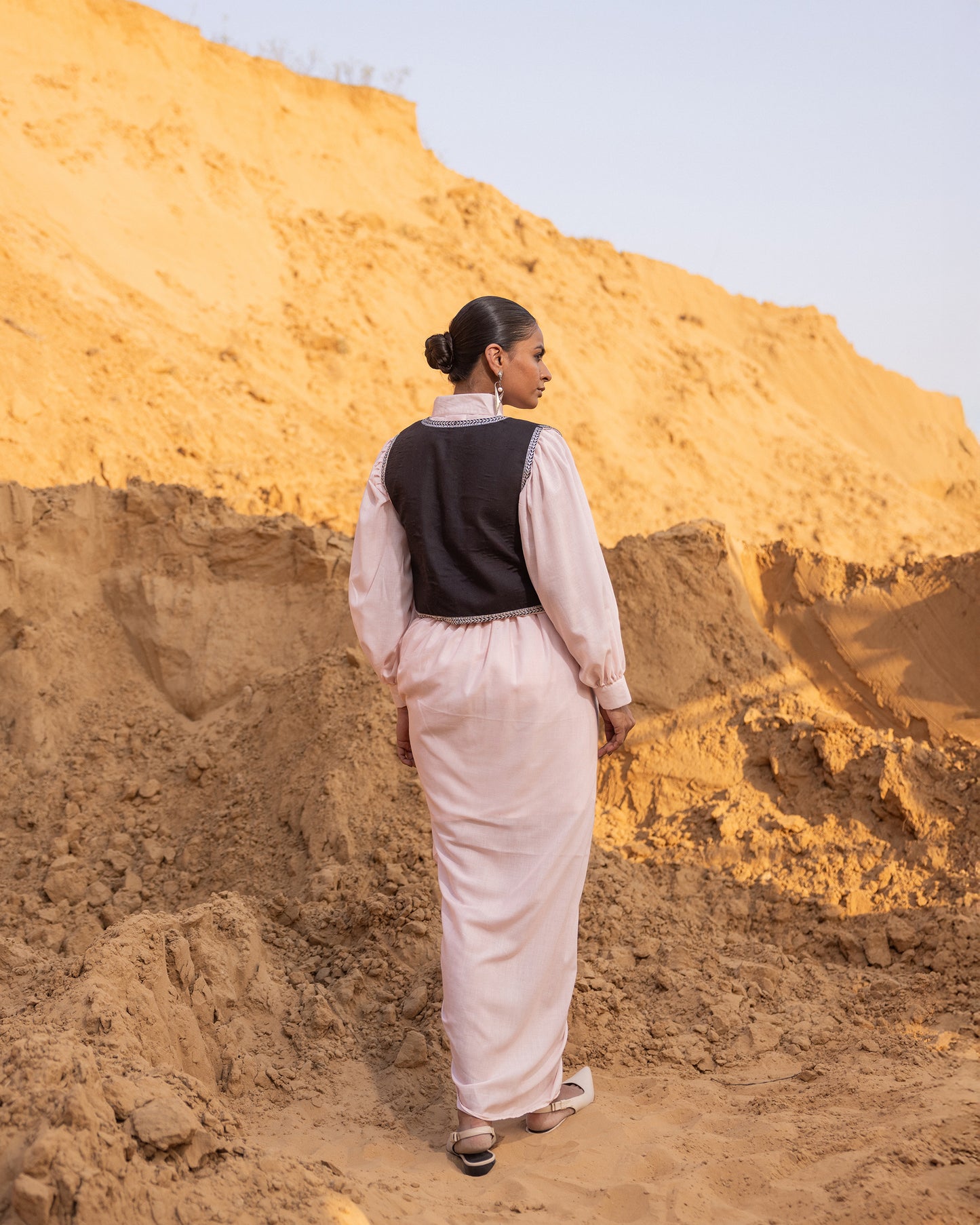 Lynor Jacket - Desert Sand & Black