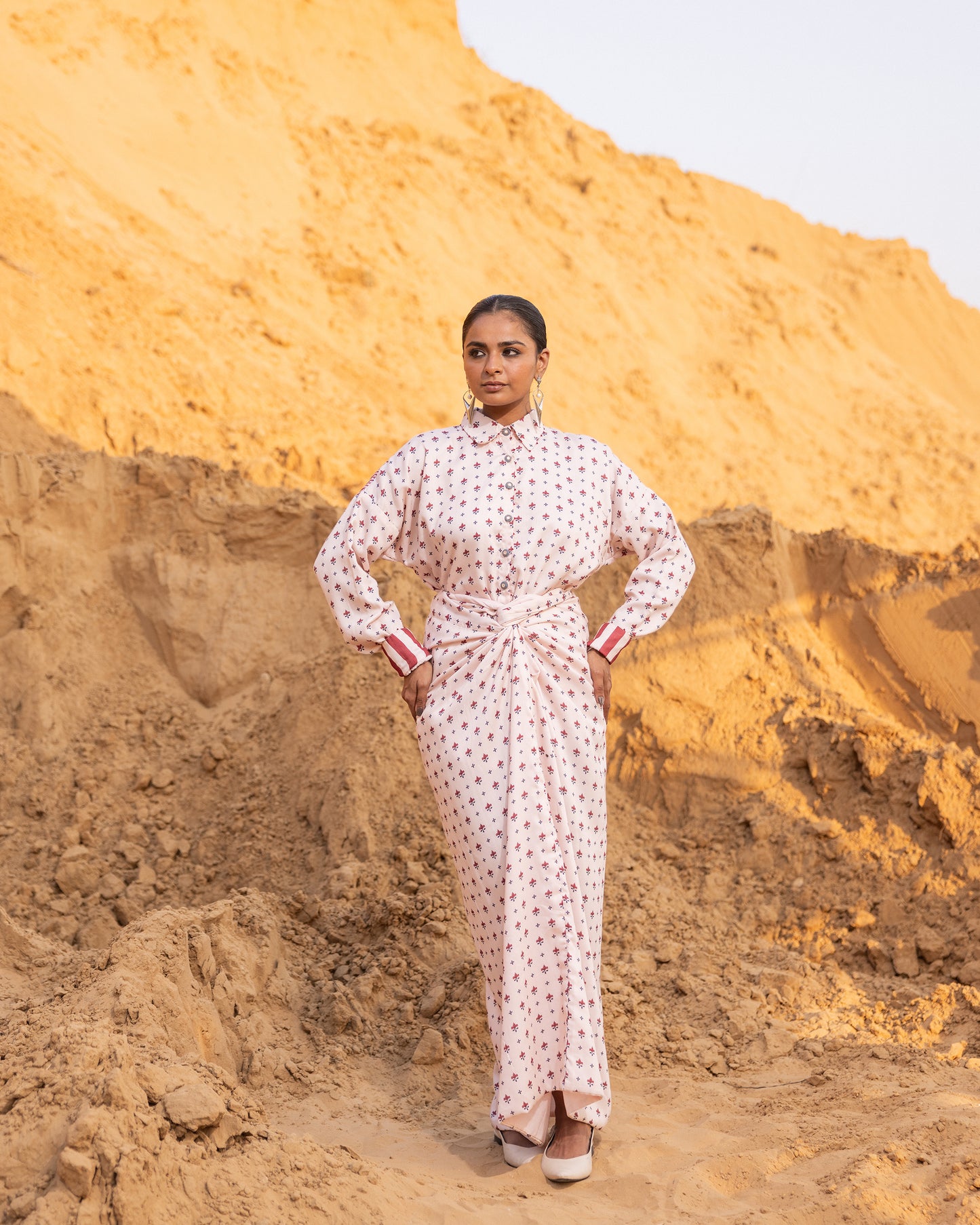 Nori Skirt - Desert Sand