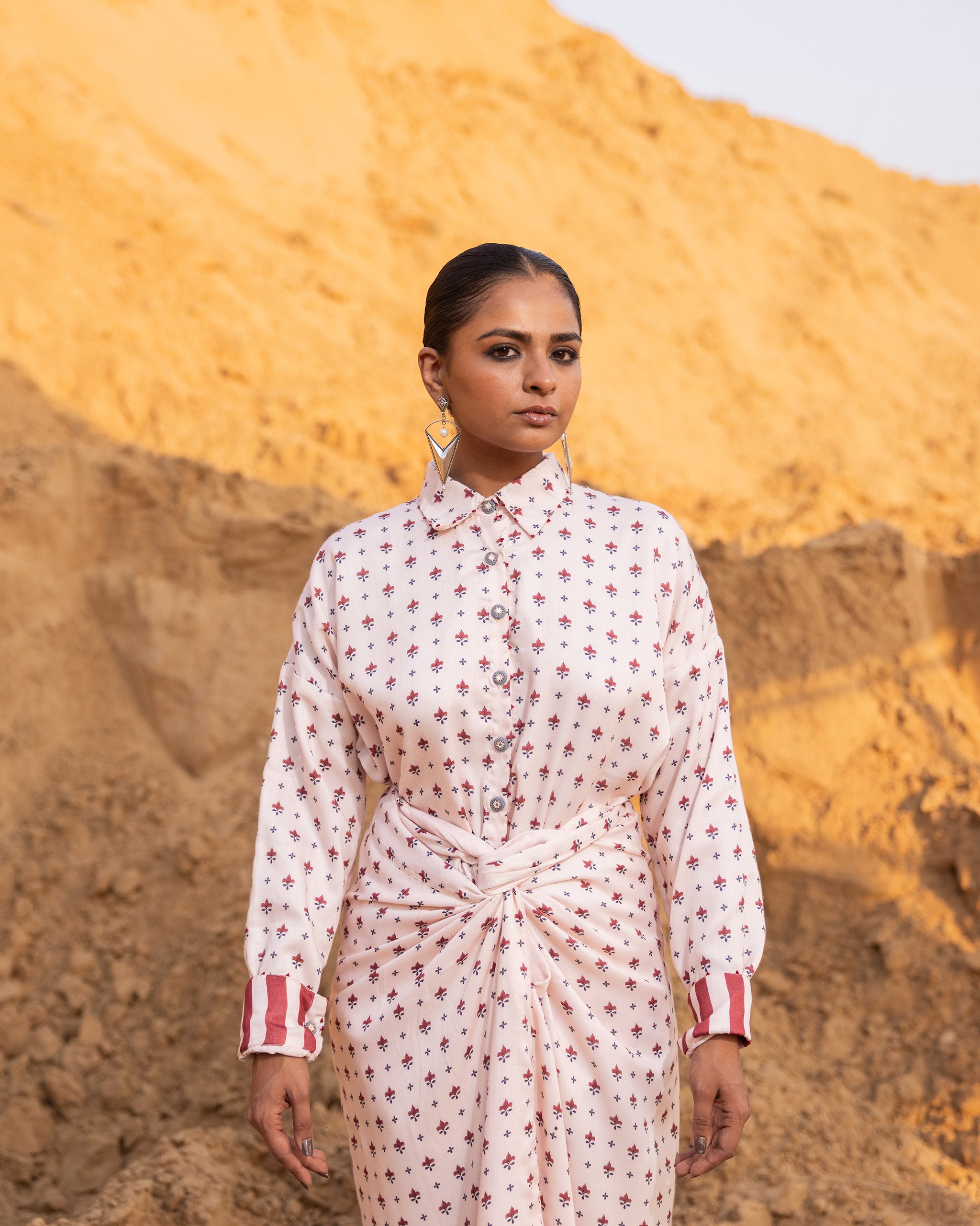 Nori Co-Ord Set - Desert Sand