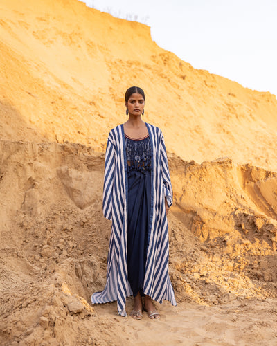 Saga  Co-Ord Set - Blue