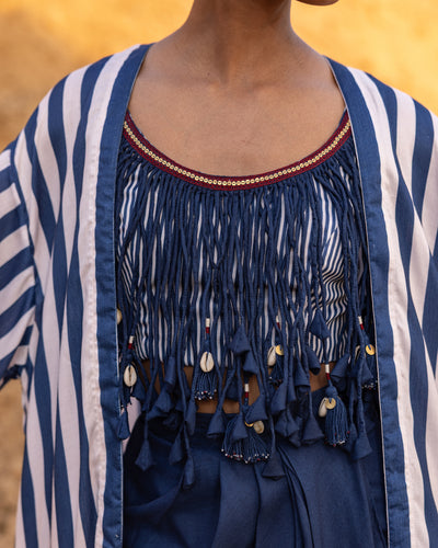 Saga  Co-Ord Set - Blue