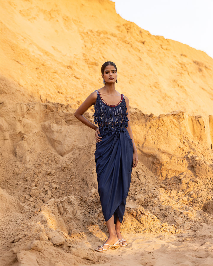 Saga Skirt - Blue