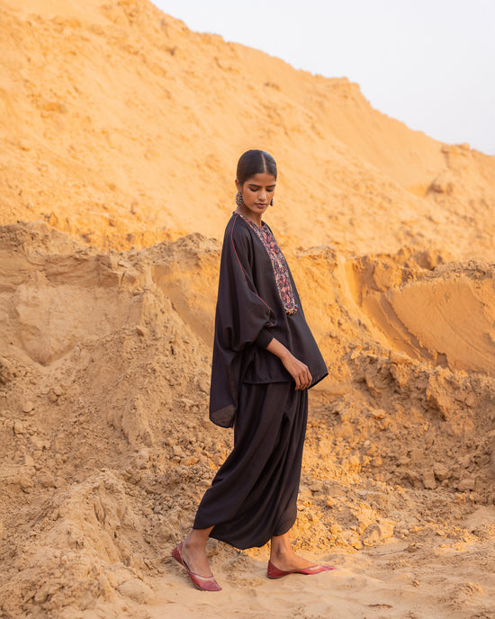 Mosaic Co-Ord Set - Black