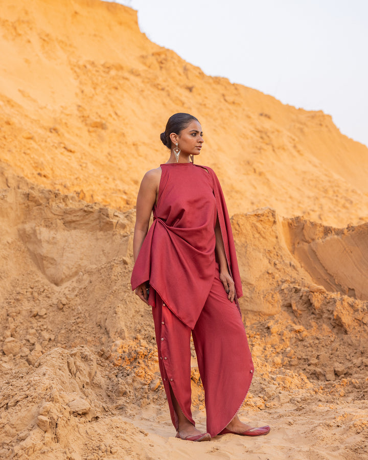 Strukt Pants - Maroon