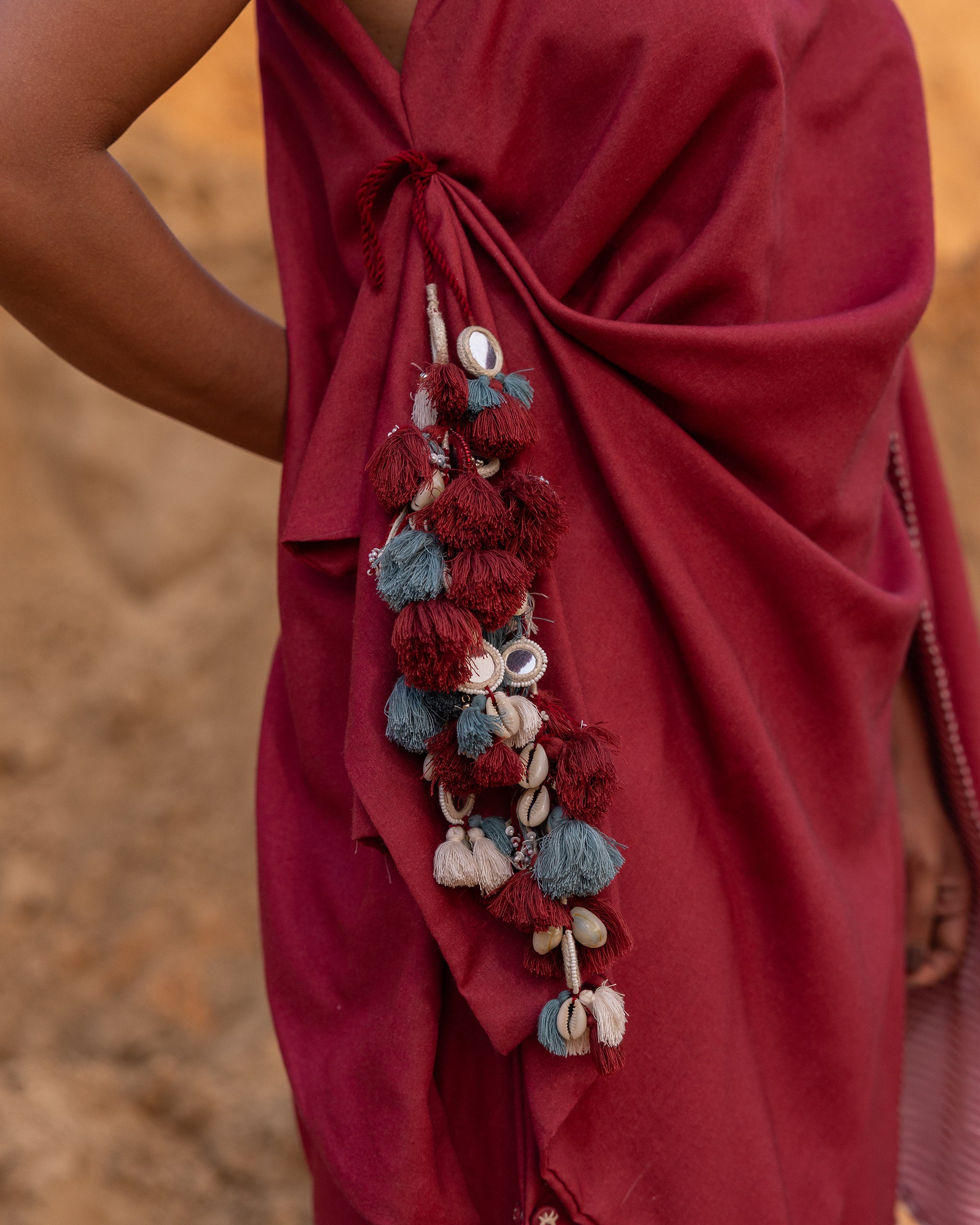 Strukt Co-Ord Set - Maroon