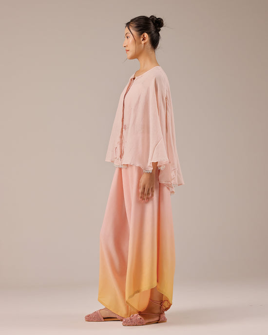 Golden Dune Top
 Tube Top 
Pant (Pink)