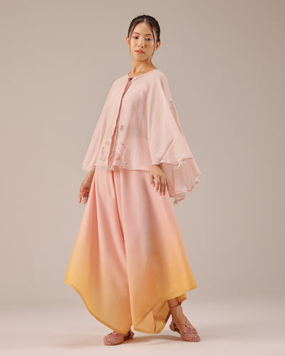 Golden Dune Top
 Tube Top 
Pant (Pink)
