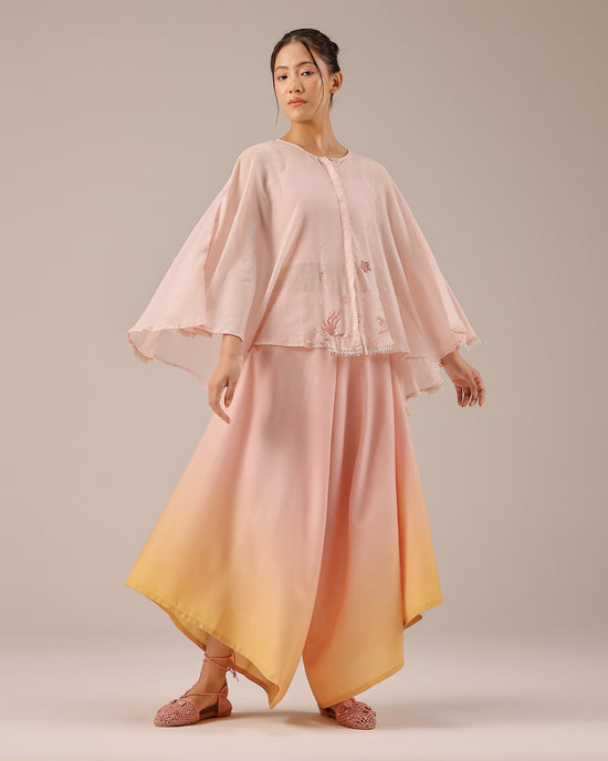 Golden Dune Top
 Tube Top 
Pant (Pink)