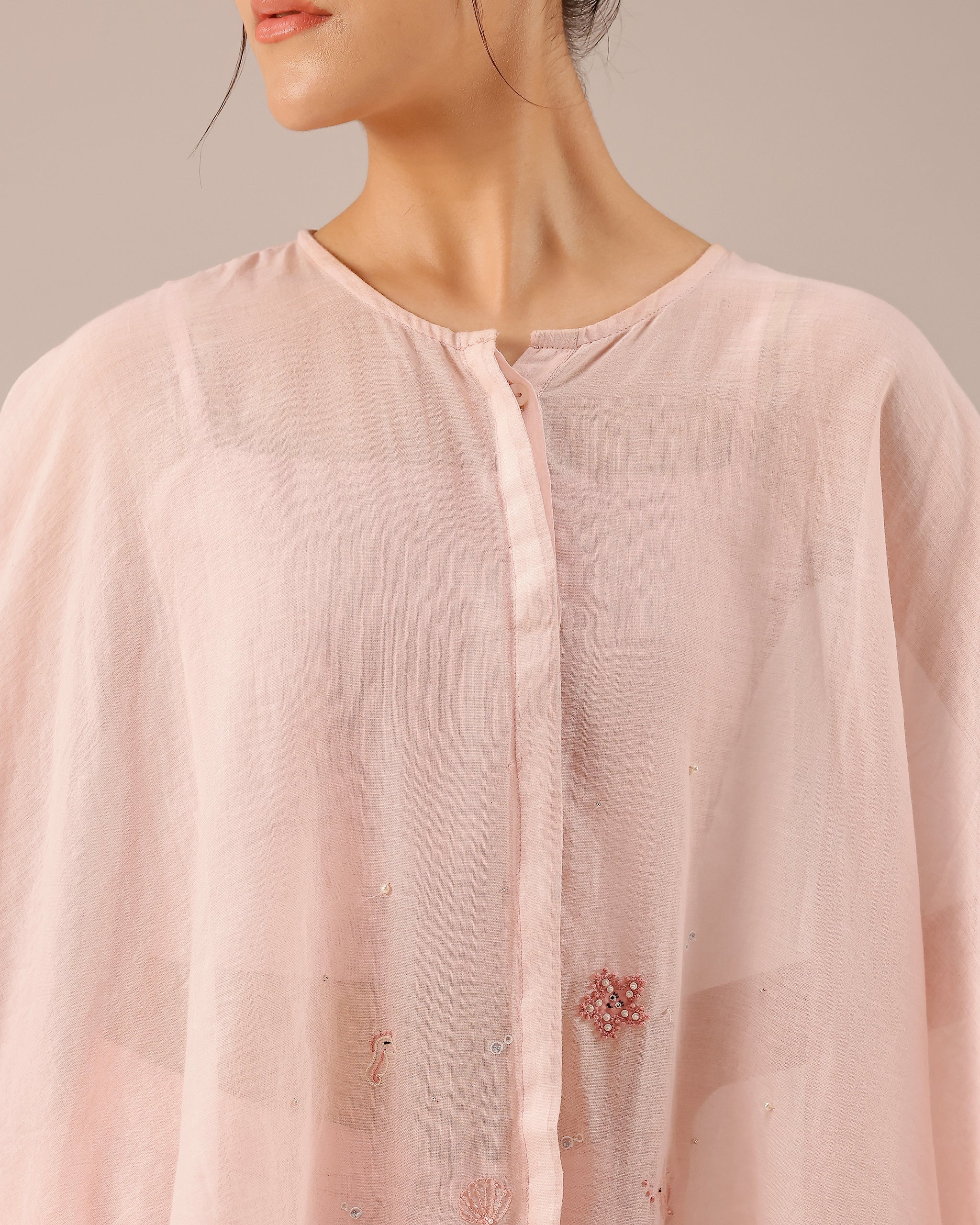 Golden Dune Top Tube Top Pant (Pink)