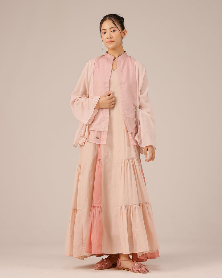 Blush Pearl Jacket& Dress (Pink)