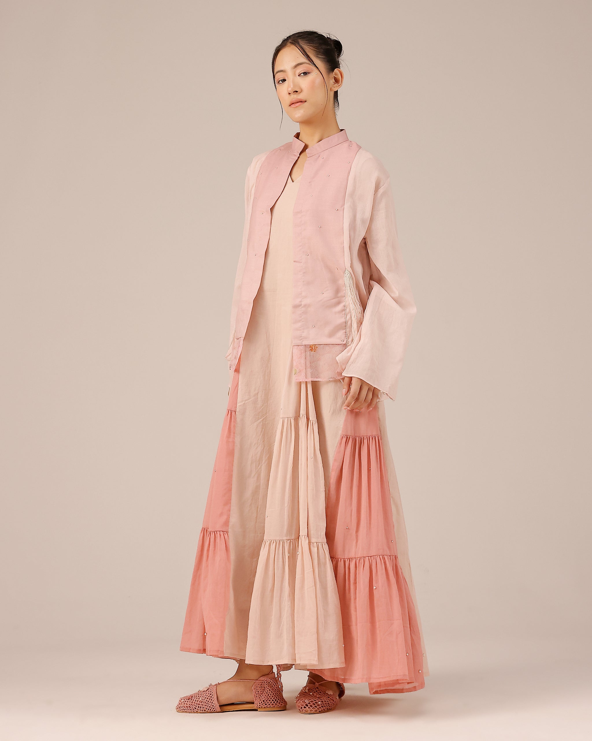 Blush Pearl Jacket& Dress (Pink)