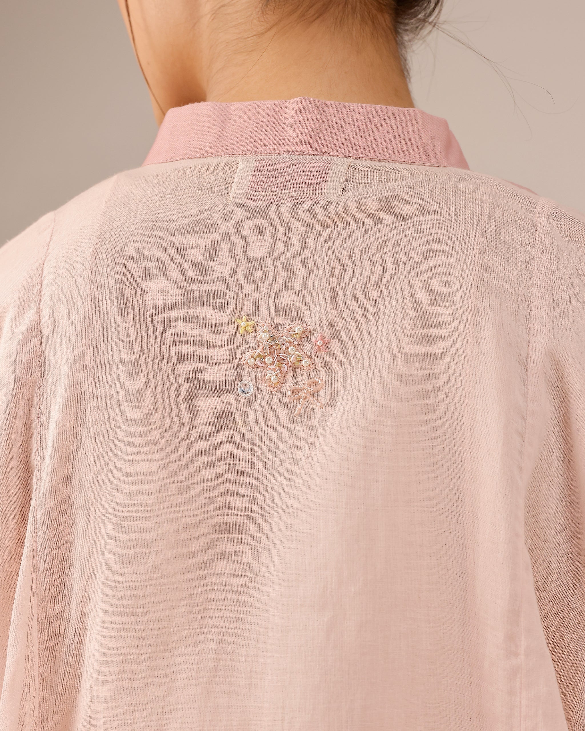 Blush Pearl Jacket& Dress (Pink)