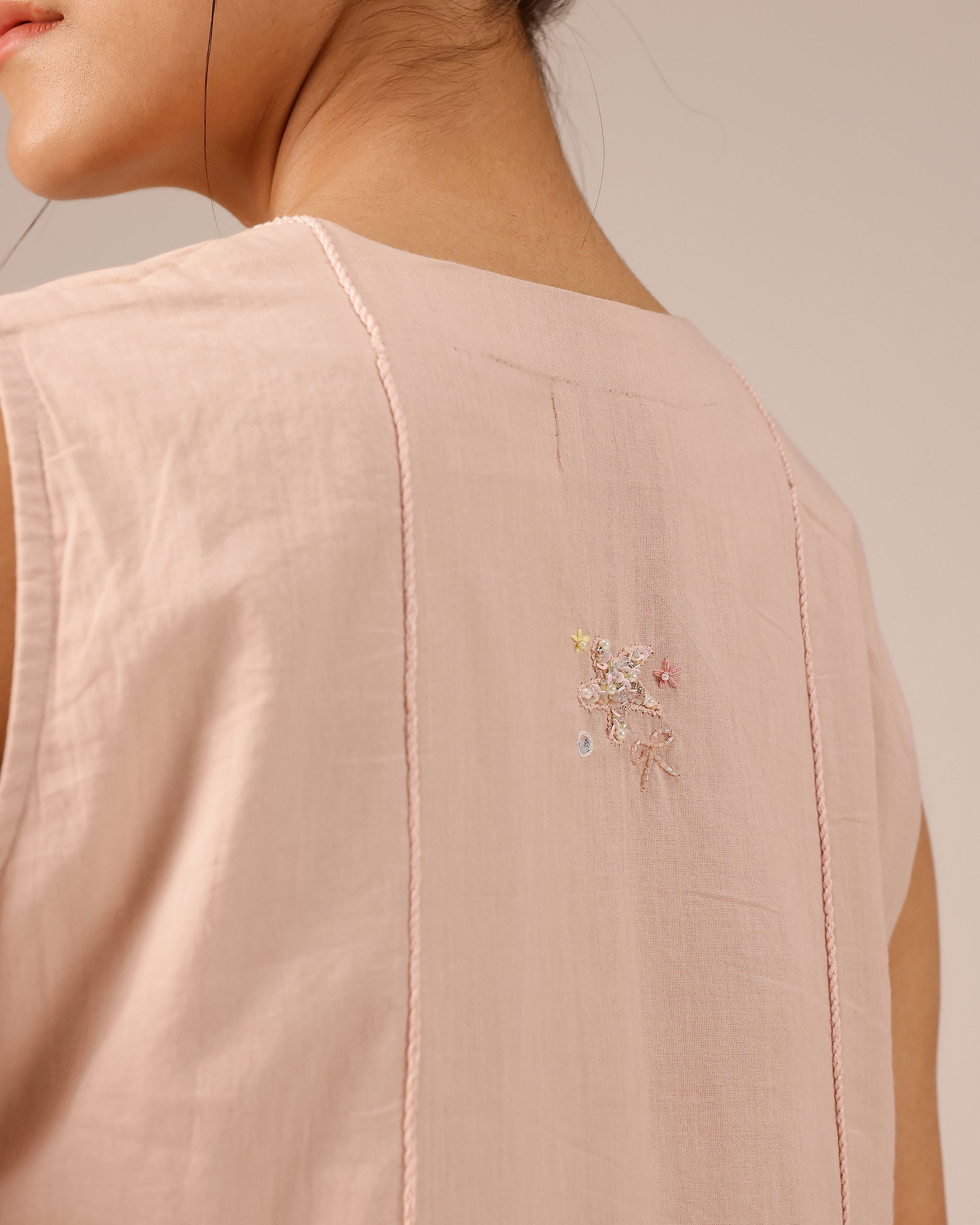 Blush Pearl Jacket& Dress (Pink)