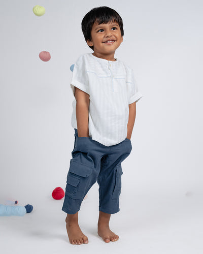 Mini Elite Pant - Teal Blue