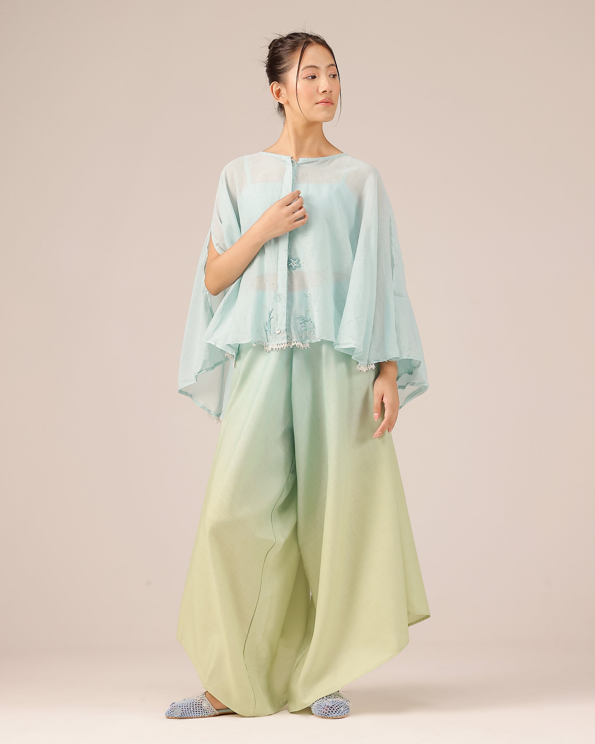 Golden Dune Top (Blue)