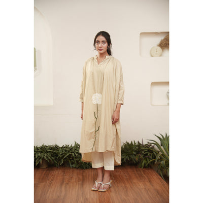 Capsule 15 - Ivory Cotton Top and Pant Set