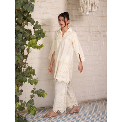 Capsule 18 - Beige Cotton Pants