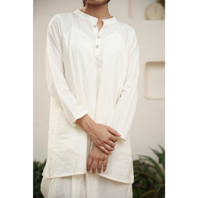 Capsule 12 - Beige Handwoven Top