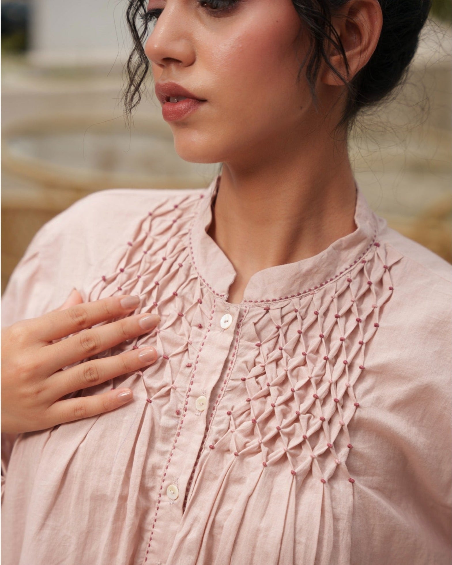 Capsule 13 - Pink Cotton Top