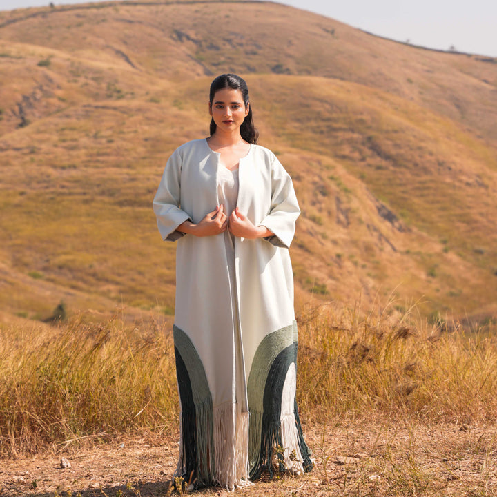 Grey Ethera Dress and Jacket Set - OurDve