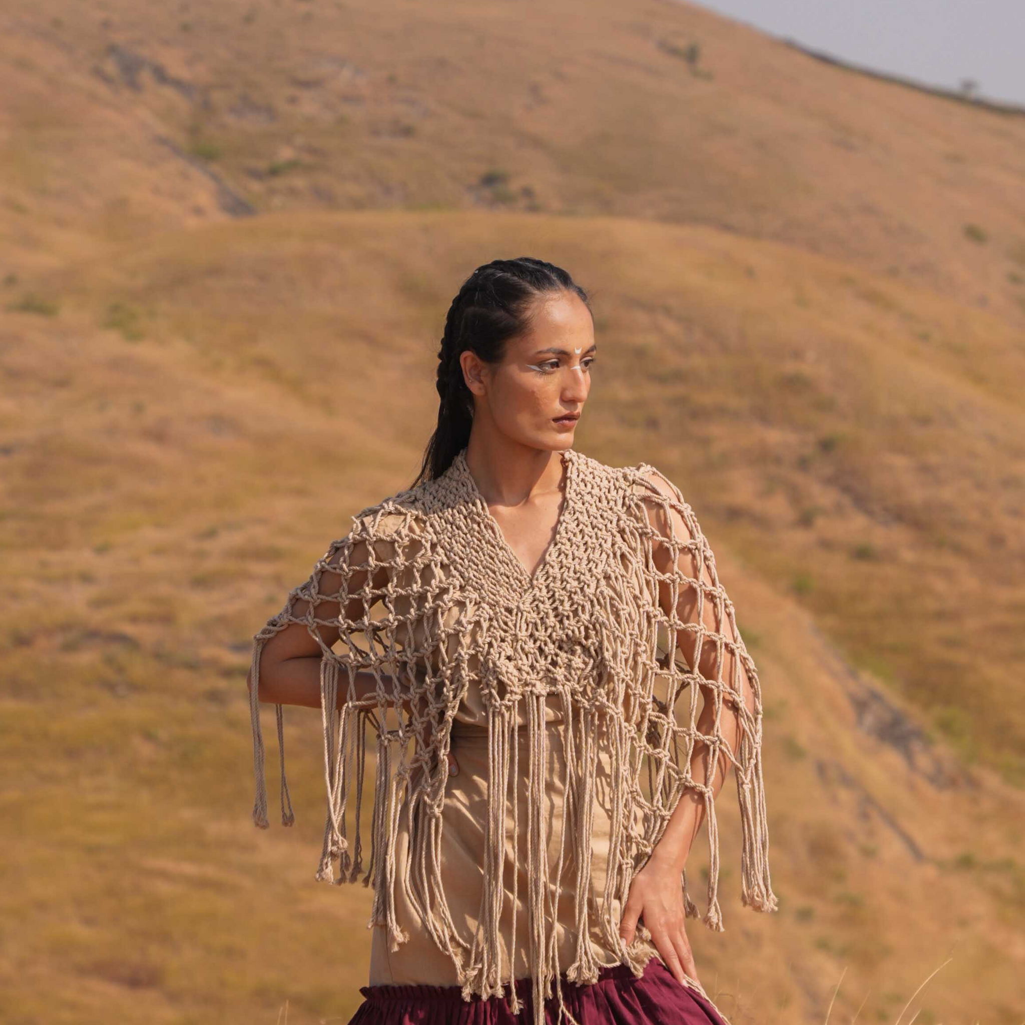 Noura Top - Brown