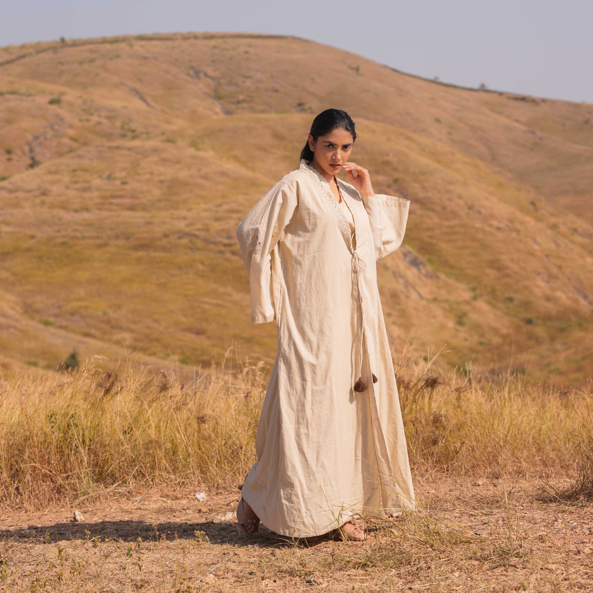 Frost Fall 3 Piece Set (Top, Skirt and Jacket) - Ivory