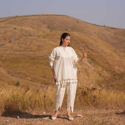 Arlo Top and Pant Co-ord Set Beige